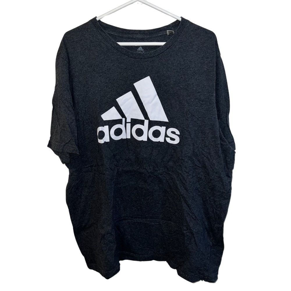 Adidas Black and White Short Sleeve Tee